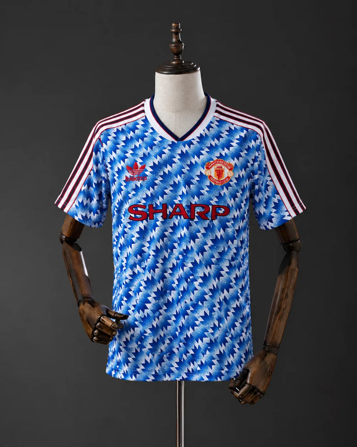 Manchester United 1990–92 Away High-Quality Retro