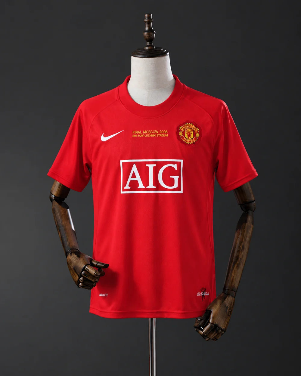 Manchester United 2008 Champions League Final High-Quality Retro Jersey
