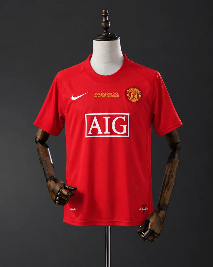 Manchester United 2008 Champions League Final High-Quality Retro Jersey